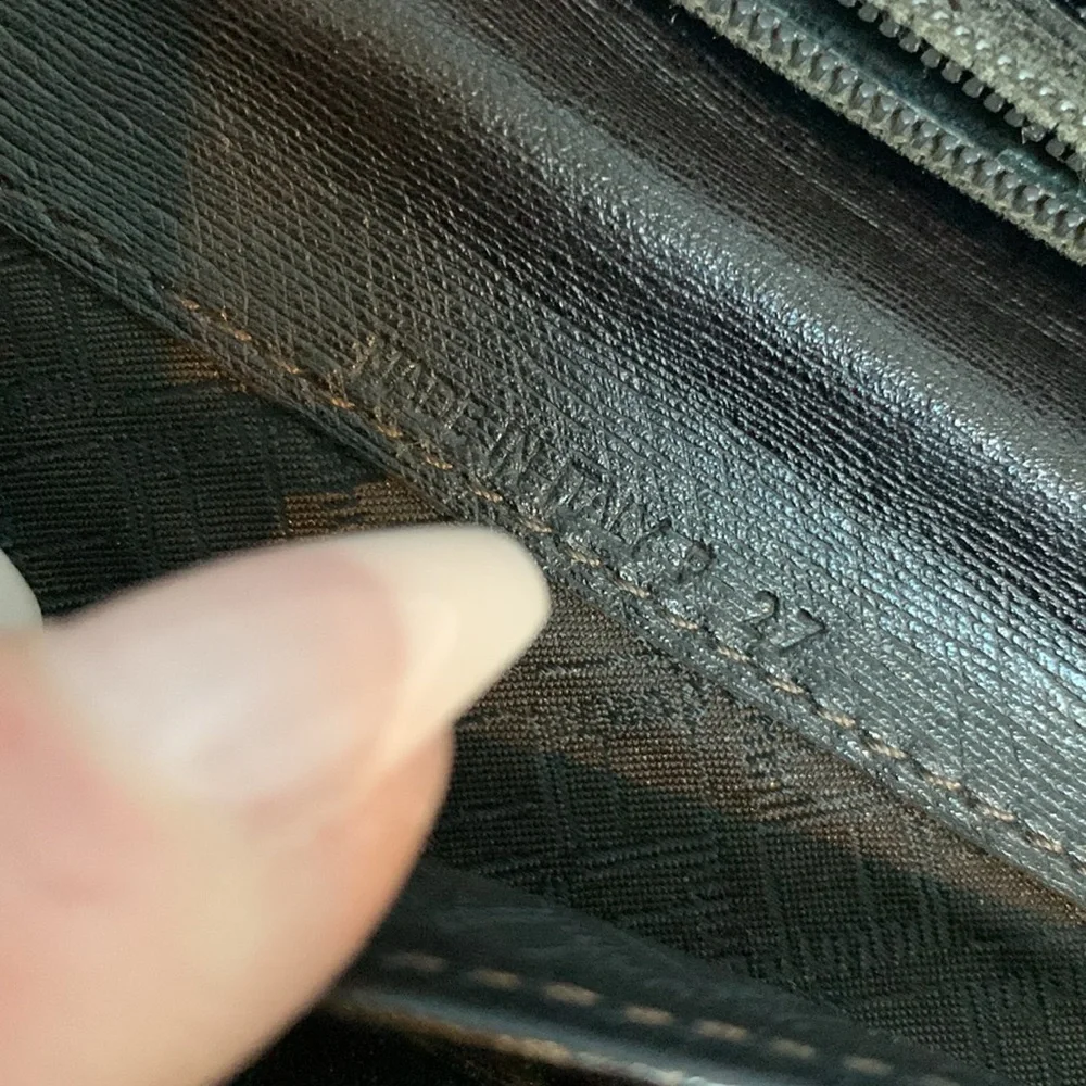 Authentic Dunhill long flap coat wallet - Picture 12 of 17